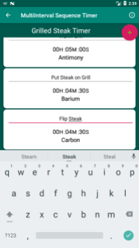 Multi Interval Sequence Timer